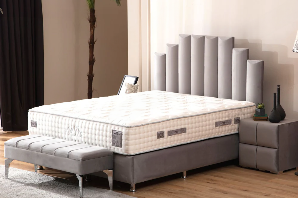 LIT COFFRE Natura Gris