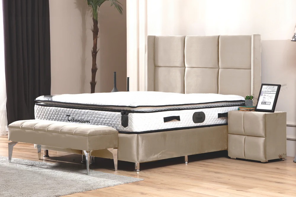 LIT COFFRE Rio Beige