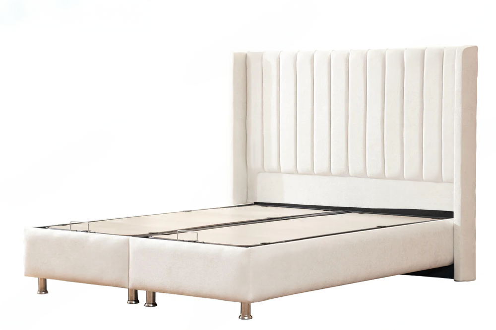 LIT COFFRE Tokyo BLANC CASSÉ