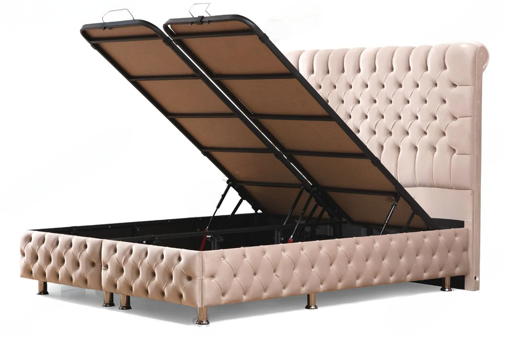 LIT COFFRE Luna Beige