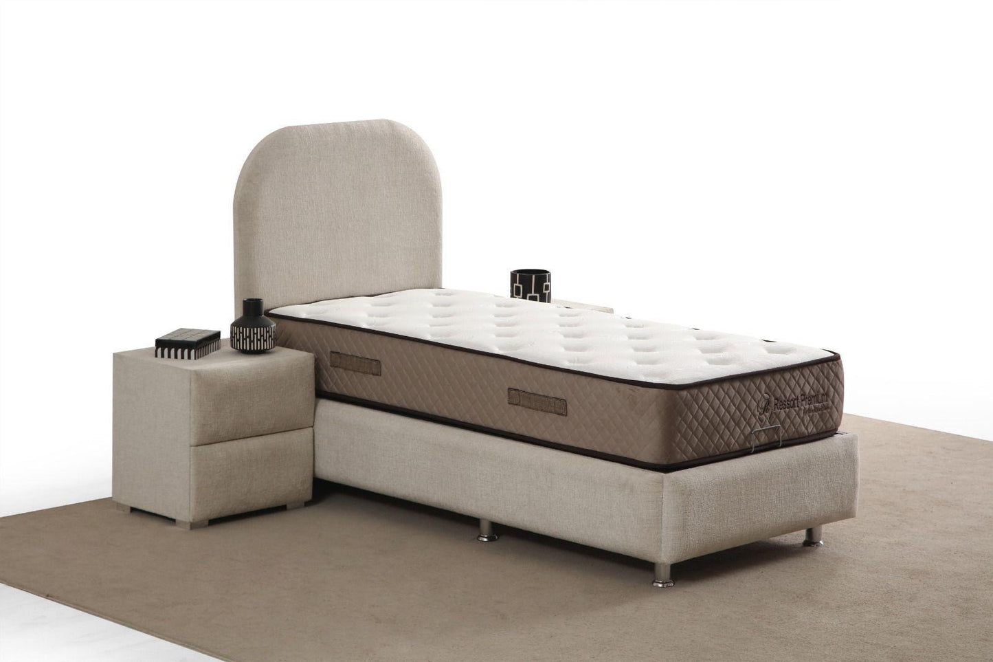 LIT COFFRE JADE Chenille - ENFANT