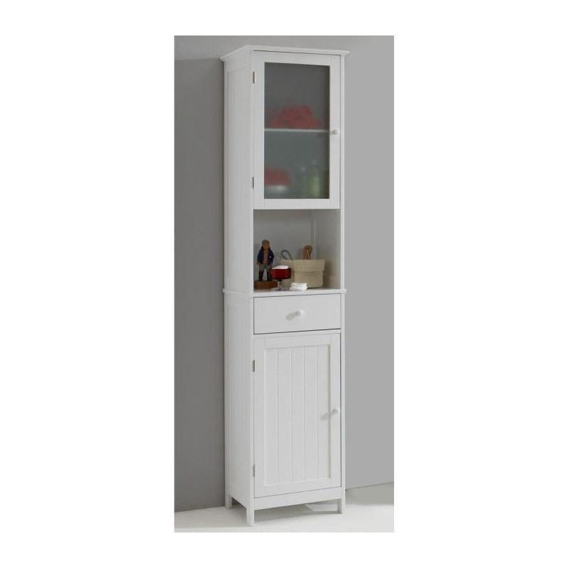 Buffet Blanc 37x30x180 cm