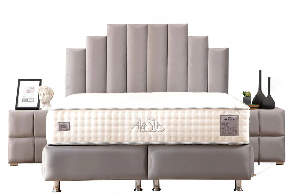 LIT COFFRE Natura Gris