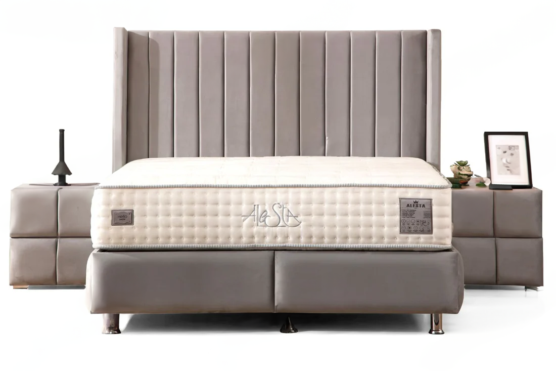 LIT COFFRE Tokyo Gris