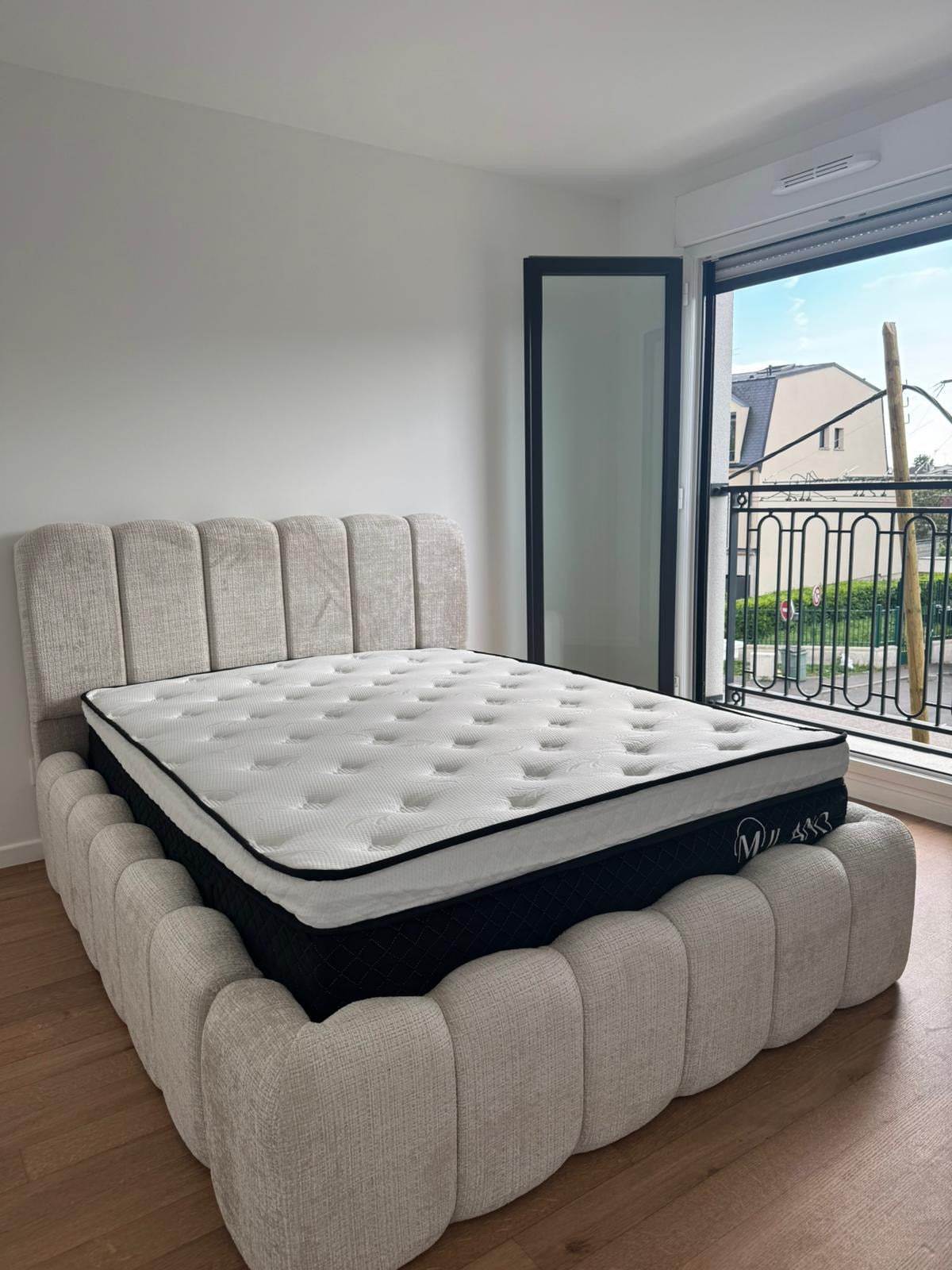 Lit Coffre ALYA - beige Marbella