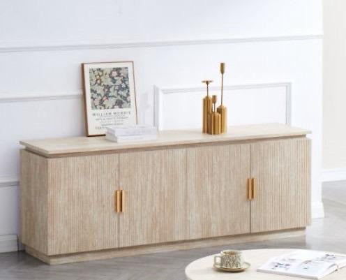 Meuble TV « Baieta» Beige 160x40x60 cm