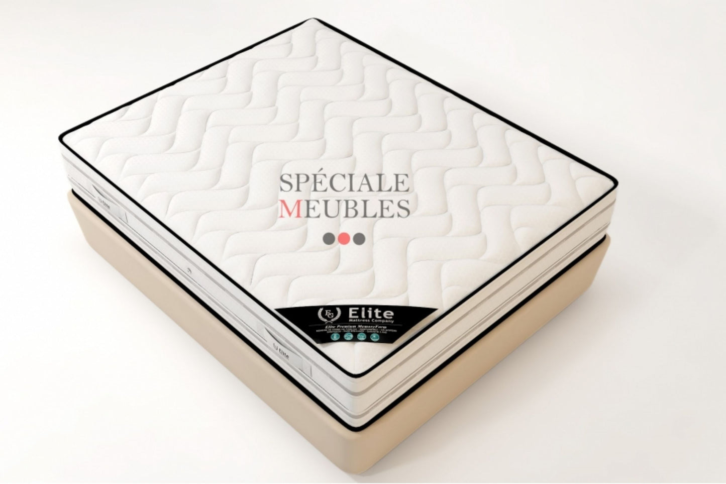 Matelas Élite Mémoire De Forme – Épaisseur 25 cm