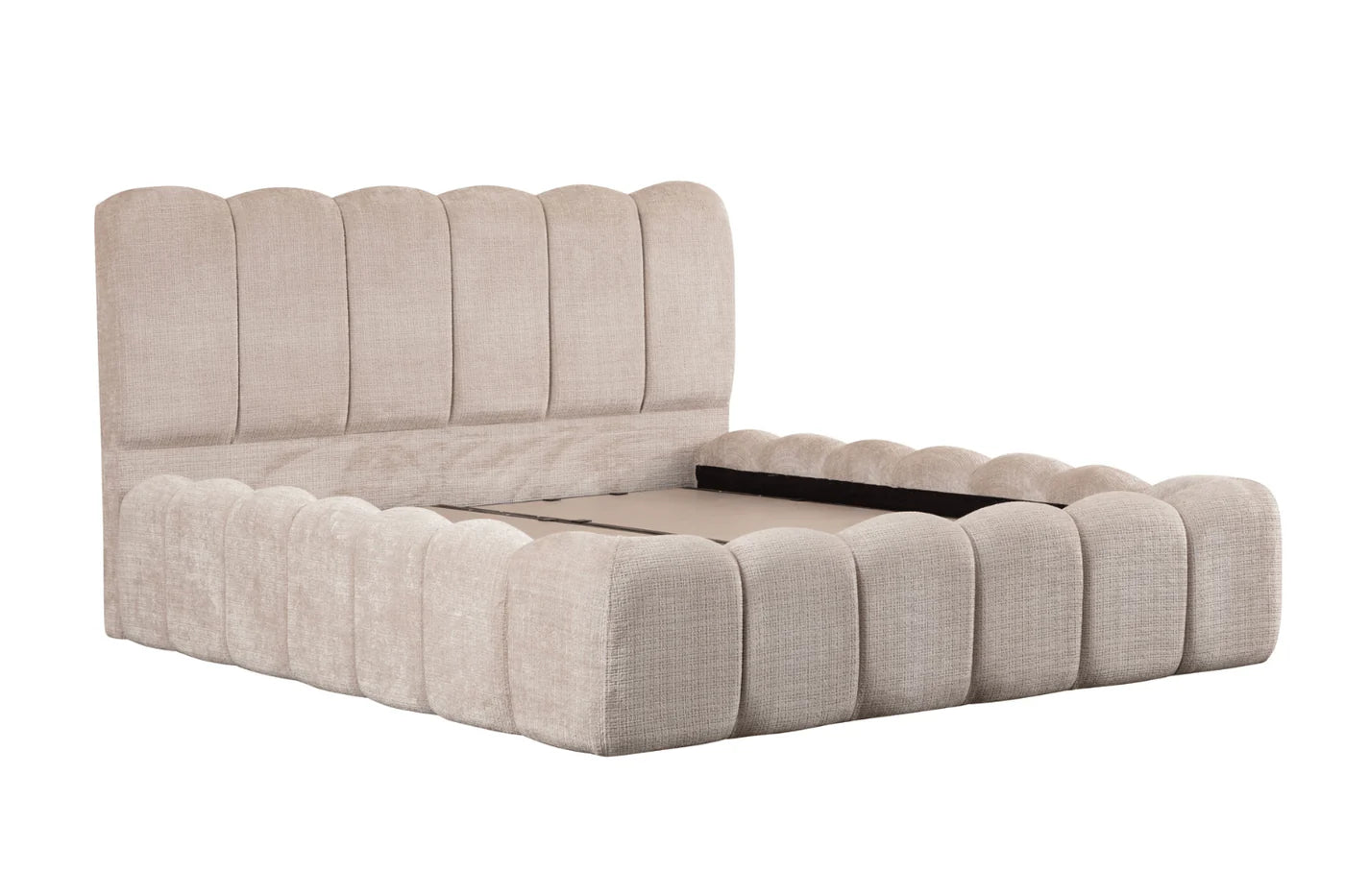 Lit Coffre ALYA - beige Marbella
