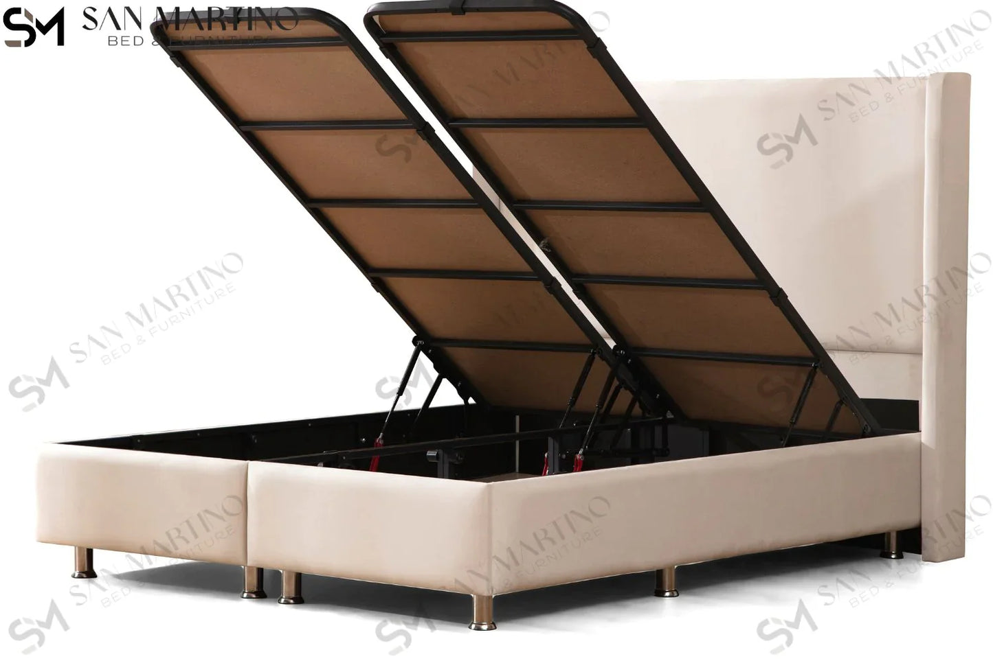 Lit coffre Coco + Matelas 25cm ferme