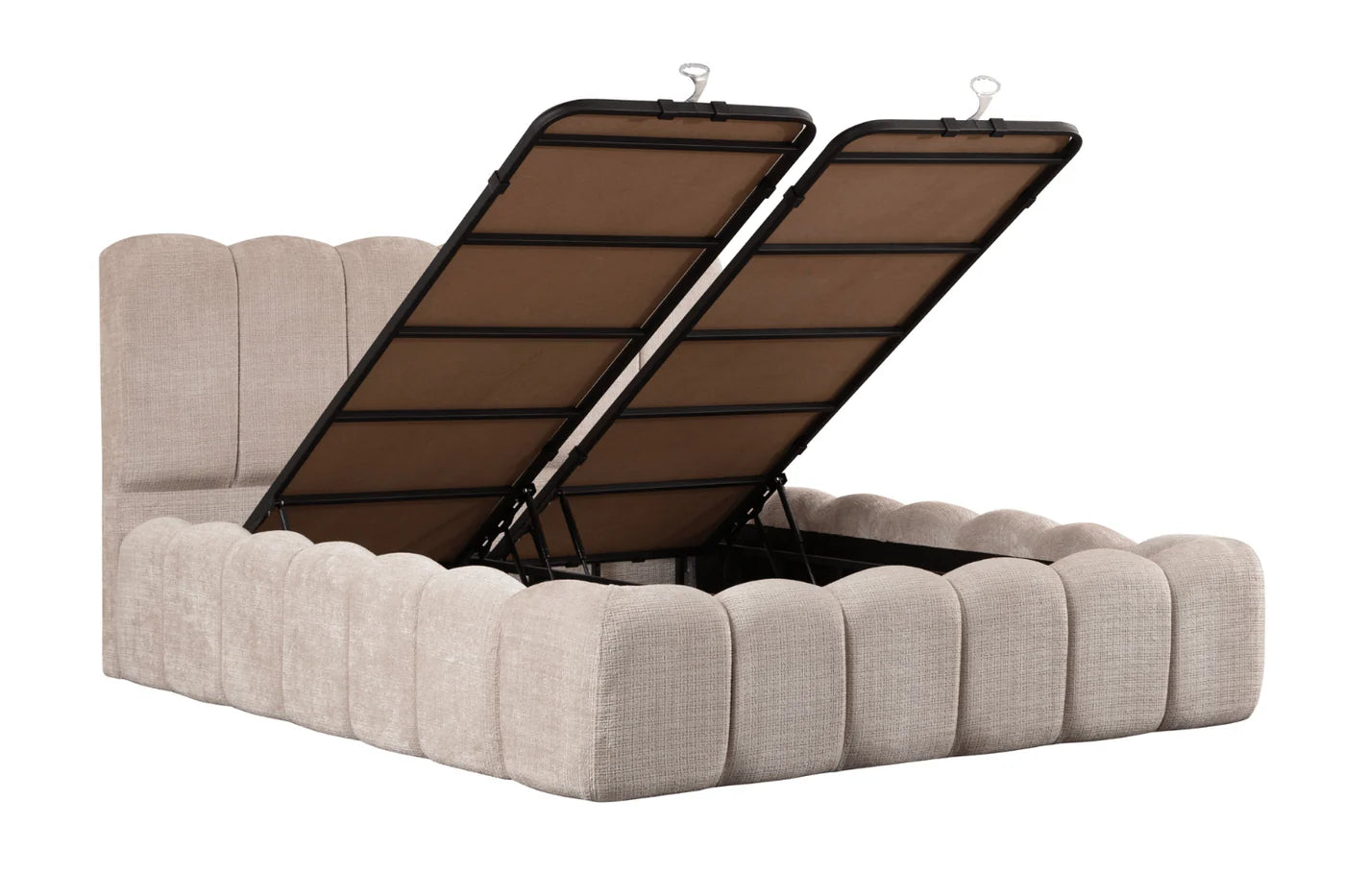 Lit Coffre ALYA - beige Marbella