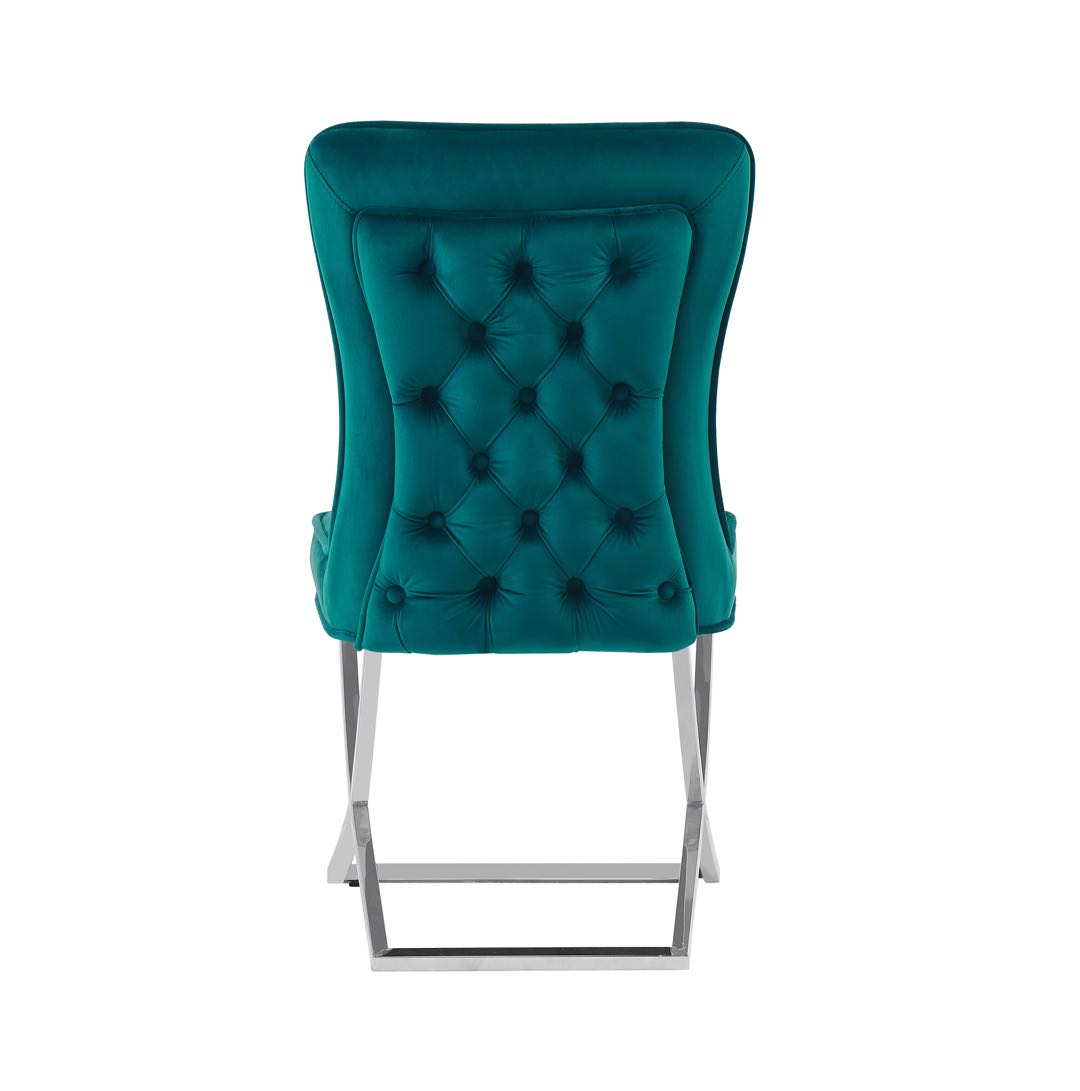 CHAISE GABRIELLE VERT CANARD