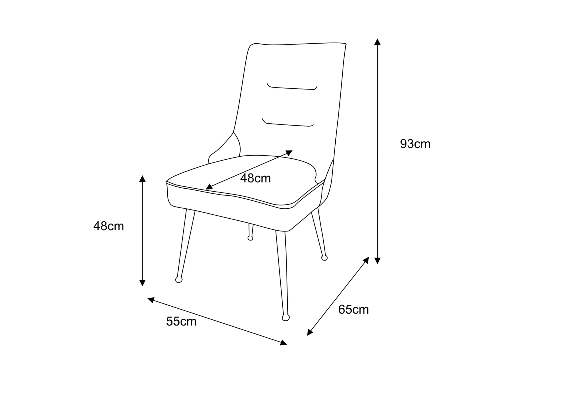 CHAISE ZIP CHROME VELOURS MOKA
