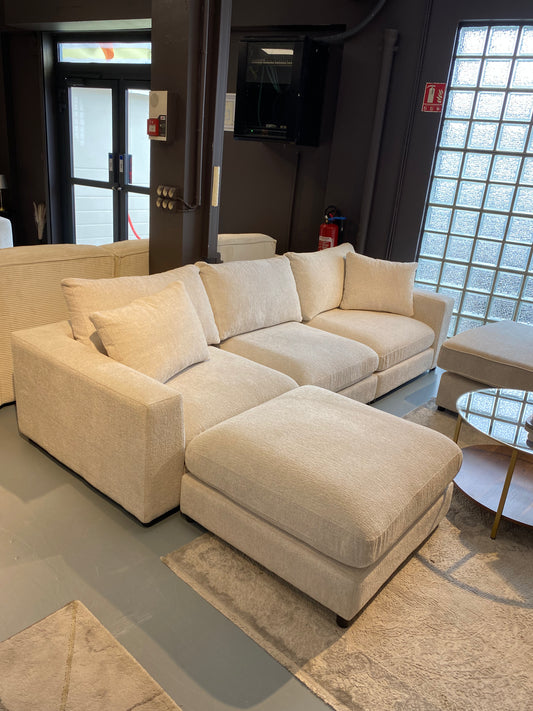 Canapé modulable Julia 3+1 en Chenille