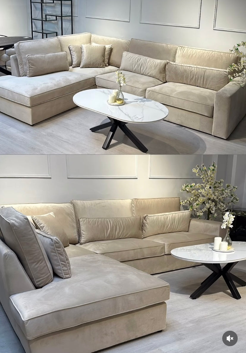 Canapé Lexus - Velours Beige