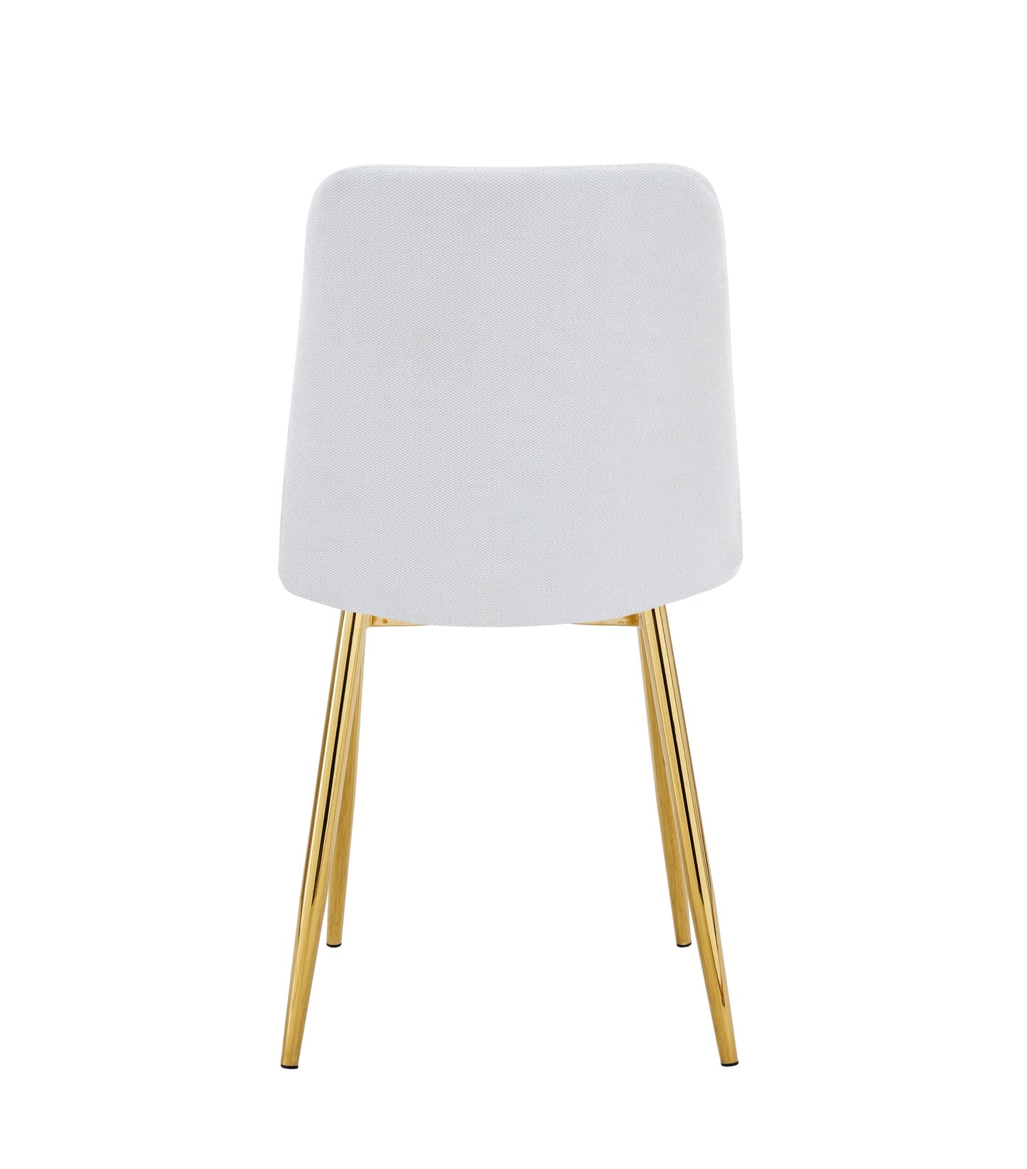 CHAISE ELISA PIED GOLD SERGE GRIS