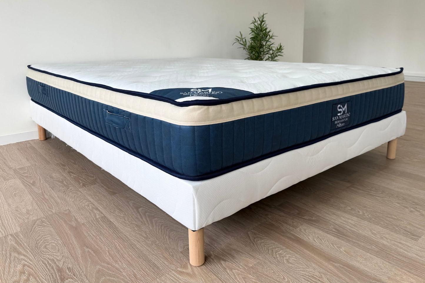 Matelas Hilton Mousse Mi-ferme Haute Densité – Épaisseur 25 cm