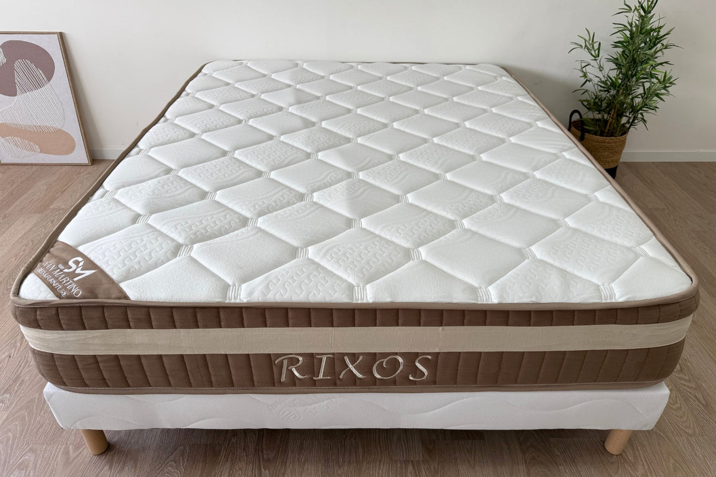 Matelas Rixos Mousse Mi-ferme Haute Qualité – Épaisseur 30 cm