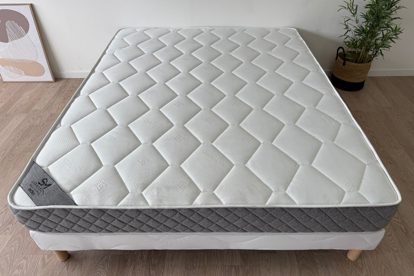 Matelas Nova Mousse Mi-ferme – Épaisseur 20 cm
