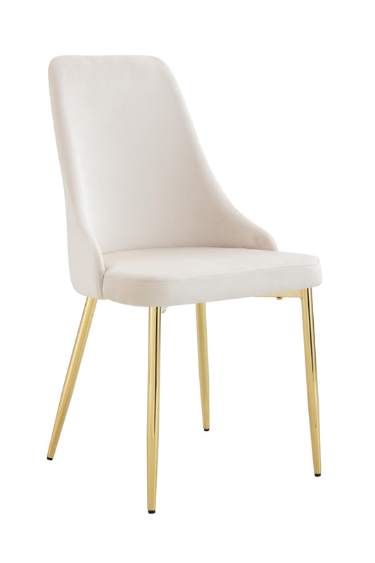Chaise "Belize" Pied Gold Couleurs Disponibles