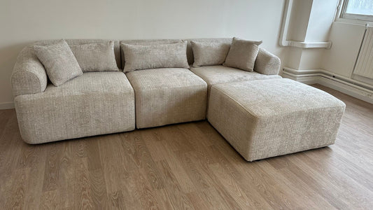 Canapé Mila modulable Marbella Beige