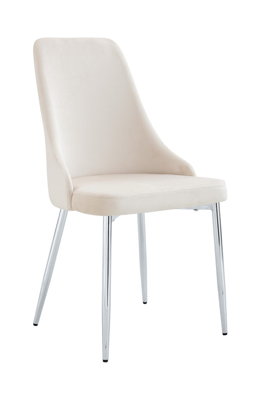 Chaise "Belize" Pied Chrome Couleurs Disponibles