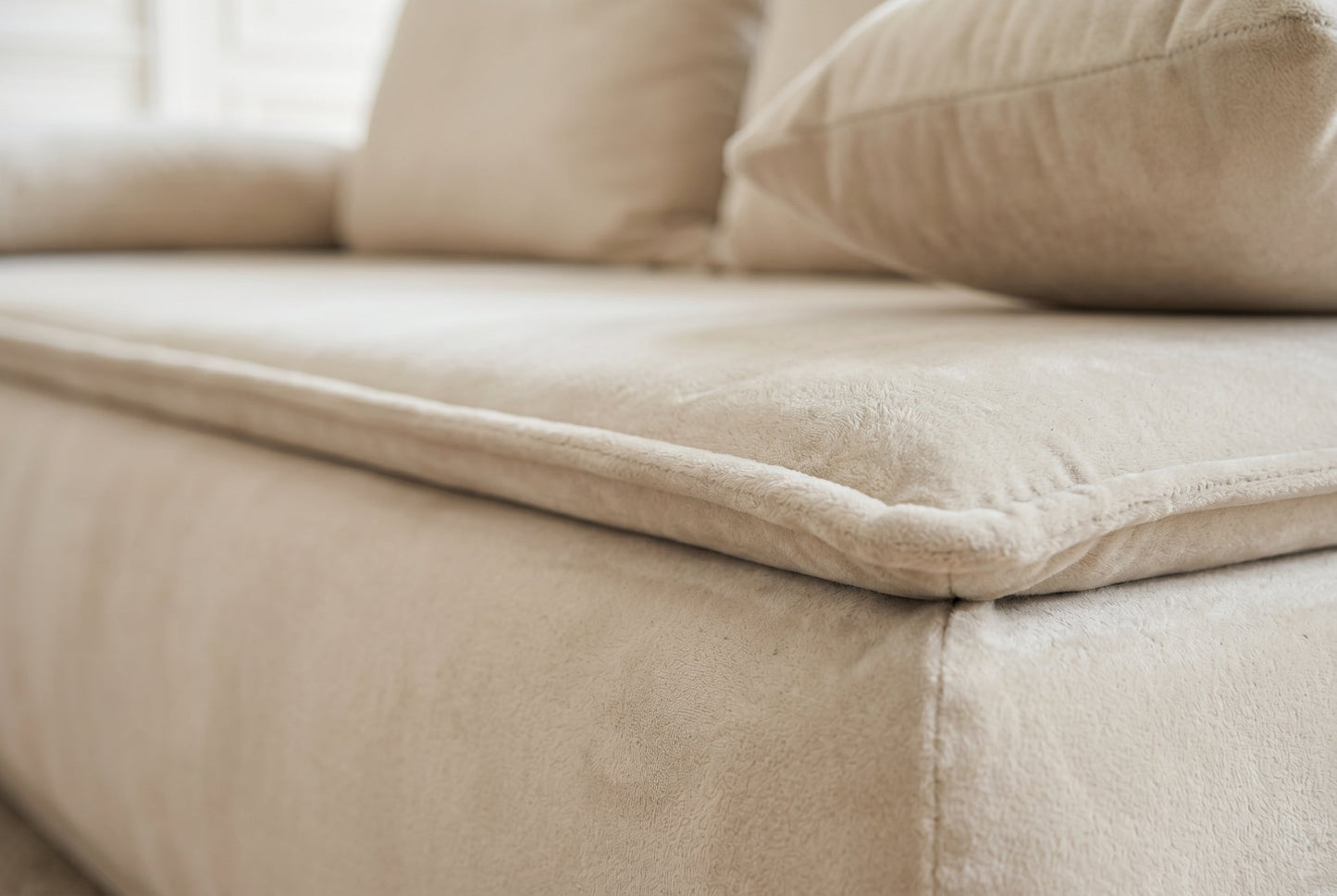 Canapé convertible CALGARY – Tissu Chenille