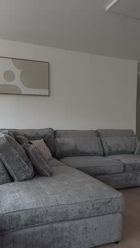 Canapé LEXUS en tissu marbella gris Anthracite