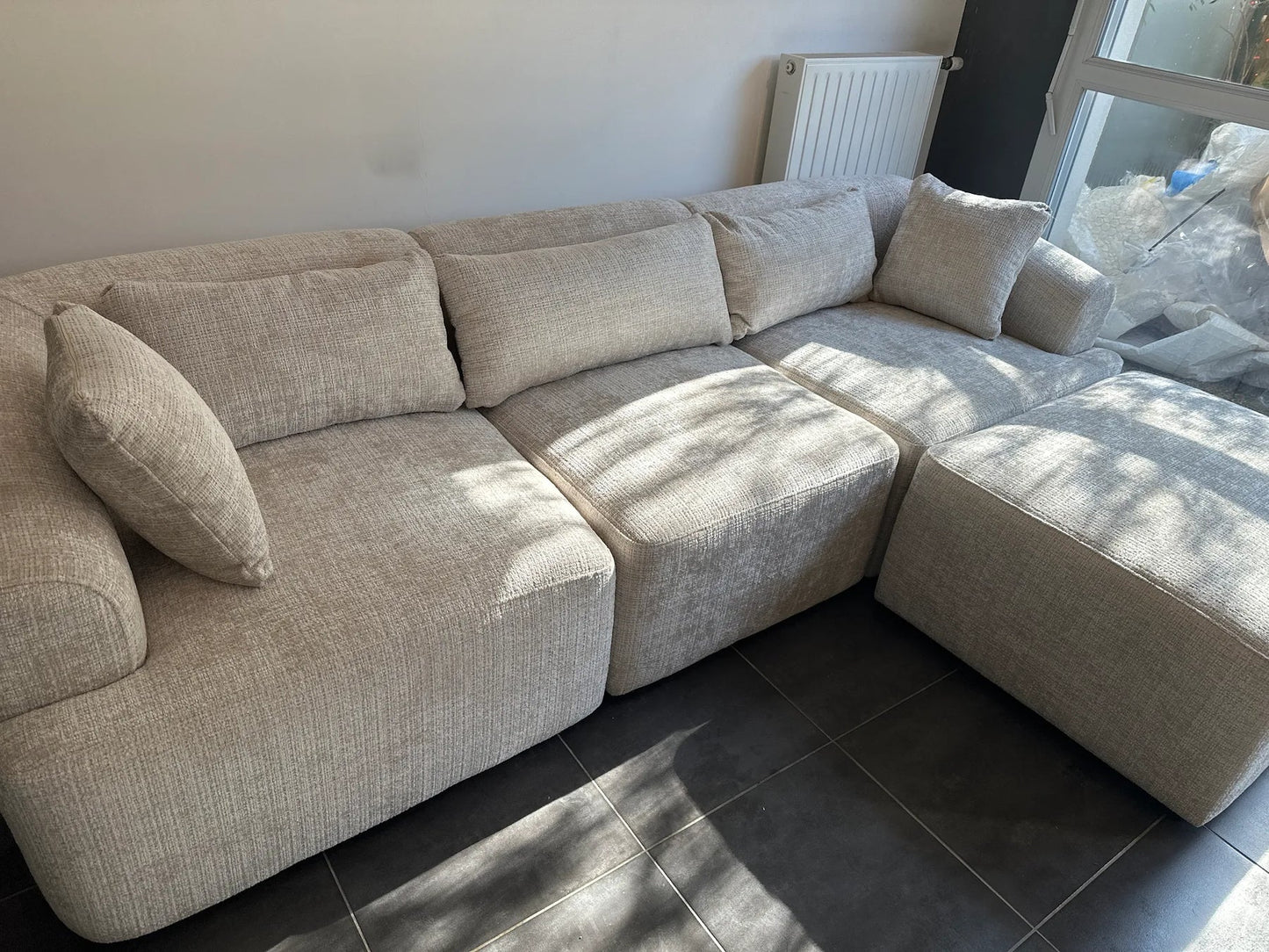 Canapé Mila modulable Marbella Beige