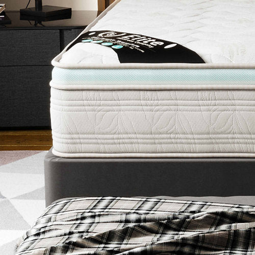 MATELAS ELITE MÉMOIRE DE FORME 27CM D'ÉPAISSEUR ALOE VERA