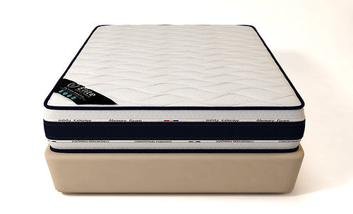 MATELAS ELITE MÉMOIRE DE FORME 22 CM D'ÉPAISSEUR